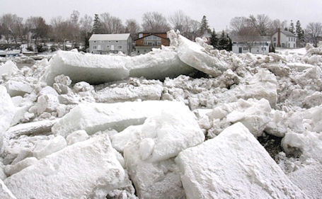 Once Upon a Time: Cure for Saugeen ice jams - dynamite!