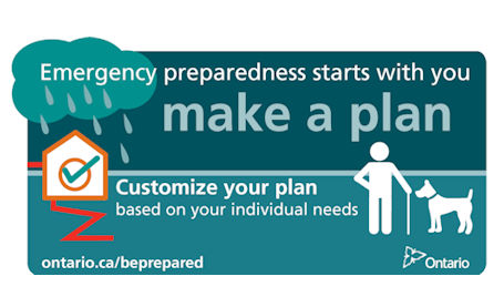 â€‹Emergency plans help families and households get prepared